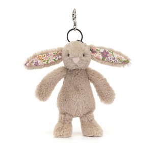 Animaux De Compagnie Jellycat Peluche Blossom Bunny 'Petal',18cm x 5cm x 4cm Beige | 16507-PILW