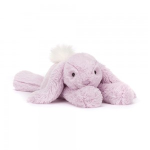 Animaux De Compagnie Jellycat Peluche Smudge Lavender Rabbit,13cm x 11cm x 24cm Violette | 51328-QOEZ
