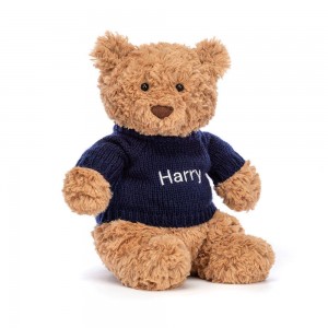 Bébé Jellycat Bartholomew Bear,26cm x 12cm x 8cm Marron | 08259-RPEU
