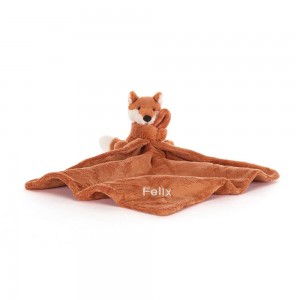 Bébé Jellycat Bashful Fox Cub,15cm x 34cm x 34cm Orange | 54721-MFGU