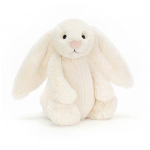 Cadeaux Pour Bébé Jellycat Peluche Bashful Cream Bunny,31cm x 12cm x 9cm Blanche | 17052-FCVK