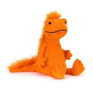 Cadeaux Pour Bébé Jellycat Peluche Cruz Crested Newt,33cm x 10cm x 25cm Orange | 09615-BQEK