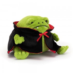 Cadeaux Pour Bébé Jellycat Peluche Ricky Rain Frog Vampire,15cm x 16cm x 18cm Vert | 45091-VFQI