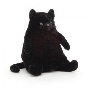 Chat Jellycat Peluche Amore Cat Black,5.9in x 4.3in x 3.5in Noir | 46238-MLPV