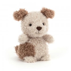 Chien Jellycat Peluche Little Pup,7.1in x 3.9in x 3.1in Marron | 52436-NQBO