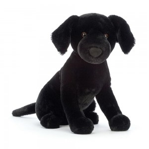 Chien Jellycat Peluche Pippa Black Labrador,9.4in x 5.1in x 8.3in Noir | 91326-STZW