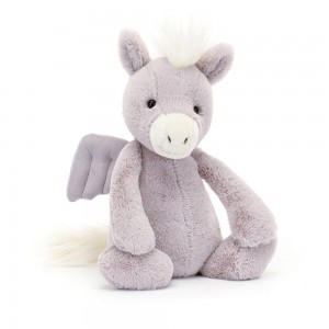 Créatures Mythiques Jellycat Peluche Bashful Pegasus,31cm x 12cm x 9cm Violette | 47096-TXIH