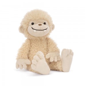 Créatures Mythiques Jellycat Peluche Bucky Bigfoot,32cm x 13cm x 10cm Beige | 34975-MUOP