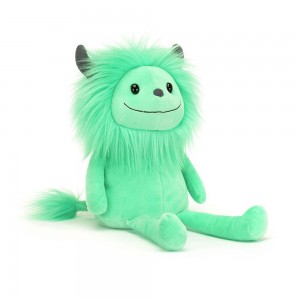 Créatures Mythiques Jellycat Peluche Cosmo Monster,42cm x 14cm x 11cm Vert | 12968-NQVB