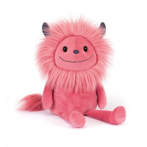 Créatures Mythiques Jellycat Peluche Jinx Monster,42cm x 14cm x 11cm Rose | 76489-TLRE