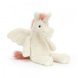Créatures Mythiques Jellycat Peluche Lallagie Unicorn,35cm x 13cm x 13cm Blanche | 76205-ROED