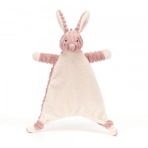 Doudou Jellycat Cordy Roy Baby Bunny,25cm x 18cm x 8cm Rose | 63802-ABNL
