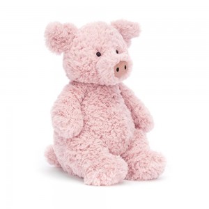 Ferme Jellycat Peluche Barnabus Pig,26cm x 12cm x 8cm Rose | 03829-DLAC