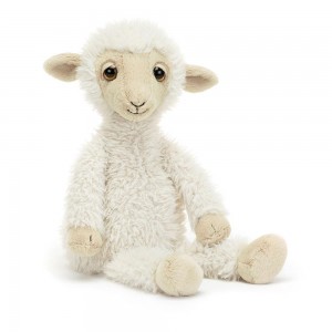 Ferme Jellycat Peluche Blowzy Belle Sheep,43cm x 10cm x 13cm Blanche | 54870-JZSQ