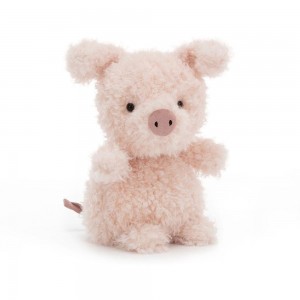 Ferme Jellycat Peluche Little Pig,7.1in x 3.9in x 3.1in Rose | 43159-VFHQ