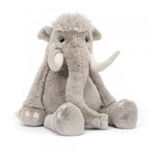 Grand Jellycat Peluche Viggo Mammoth,49cm x 17cm x 16cm Grise | 94768-TMYW