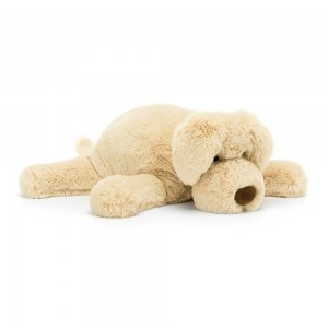 Grand Jellycat Peluche Wanderlust Puppy,18cm x 12cm x 36cm Jaune | 38240-GOLJ