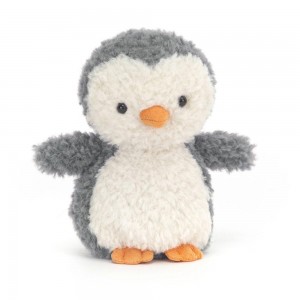 Hiver Jellycat Peluche Wee Penguin,13cm x 7cm x 6cm Noir | 94806-JWBM
