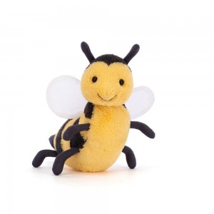 Insecte Jellycat Peluche Brynlee Bee,13cm x 6cm x 15cm Jaune | 54910-CIWB