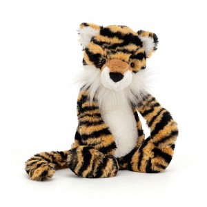 Jungle Et Safari Jellycat Peluche Bashful Tiger,31cm x 12cm x 9cm Jaune | 64380-KSNE
