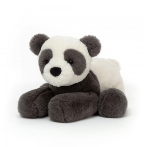 Jungle Et Safari Jellycat Peluche Huggady Panda,14cm x 20cm x 23cm Noir | 83625-CRJI