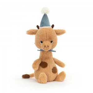 Jungle Et Safari Jellycat Peluche Jollipop Giraffe,25cm x 9cm x 8cm Jaune | 94152-HQLV