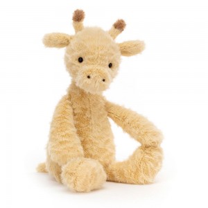Jungle Et Safari Jellycat Peluche Rolie Polie Giraffe,34cm x 11cm x 9cm Jaune | 72438-JIRP
