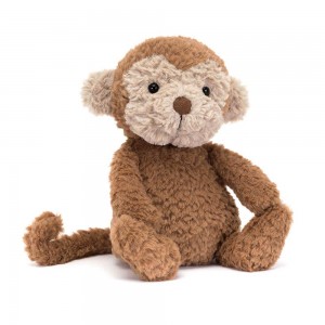 Jungle Et Safari Jellycat Peluche Tumbletuft Monkey,20cm x 9cm x 8cm Marron | 29708-LNGI