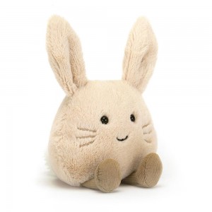 Lapin Jellycat Peluche Amuseabean Bunny,4.7in x 3.5in x 2.4in Marron | 37016-SRAU