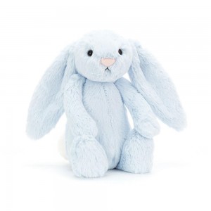 Lapin Jellycat Peluche Bashful Bunny,12.2in x 4.7in x 3.5in Bleu | 18792-KDNP