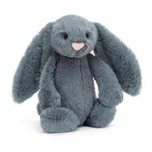 Lapin Jellycat Peluche Bashful Dusky Bunny,31cm x 12cm x 9cm Bleu | 85012-GOPL