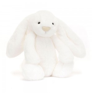 Lapin Jellycat Peluche Bashful Luxe Bunny Luna,31cm x 12cm x 9cm Blanche | 67402-NUZW