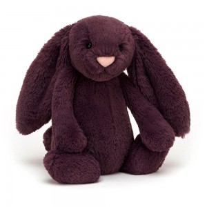 Lapin Jellycat Peluche Bashful Plum Bunny,31cm x 12cm x 9cm Violette | 23495-MZIW