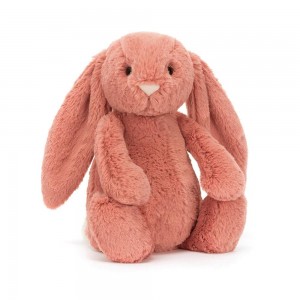 Lapin Jellycat Peluche Bashful Sorrel Bunny,31cm x 12cm x 9cm Orange | 65324-OKCX