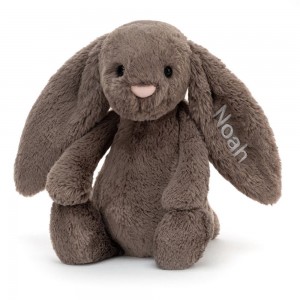 Lapin Jellycat Peluche Bashful Truffle Bunny Medium31cm x 12cm x 9cm Marron | 35264-DSPE