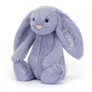 Lapin Jellycat Peluche Bashful Viola Bunny Medium31cm x 12cm x 9cm Violette | 42108-FJSN