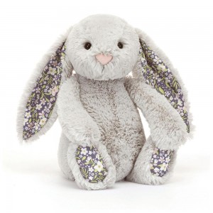 Lapin Jellycat Peluche Blossom Bunny 'Bloom',31cm x 12cm x 9cm Grise | 90762-ZCFA