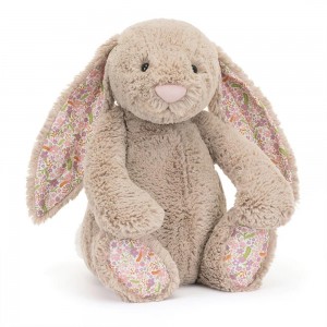 Lapin Jellycat Peluche Blossom Bunny 'Petal',31cm x 12cm x 9cm Beige | 48179-SJOC