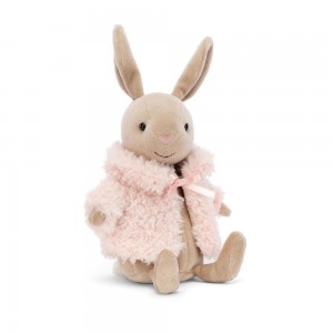 Lapin Jellycat Peluche Comfy Coat Bunny,18cm x 7cm x 6cm Beige | 48312-KQVJ