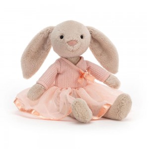 Lapin Jellycat Peluche Lottie Bunny Ballet,27cm x 7cm x 5cm Beige | 93570-FACV