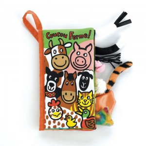 Livres Jellycat Coucou Ferme,22cm x 13cm x 5cm Vert | 09765-HWON