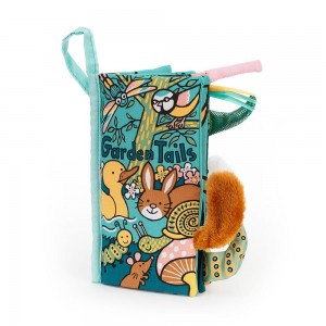 Livres Jellycat Garden Tails,22cm x 13cm x 5cm Bleu | 38407-YEAF