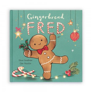 Livres Jellycat Gingerbread FBook,25cm x 25cm x 1cm Marron | 16847-NXZJ