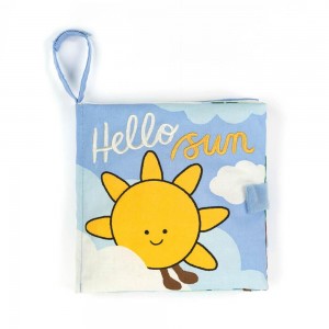 Livres Jellycat Hello Sun Fabric,18cm x 18cm x 5cm Jaune | 92406-WAGM