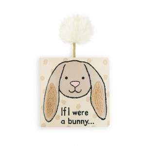 Livres Jellycat If I Were A Bunny Board - Beige,15cm x 15cm x 2cm Beige | 95270-SXZP