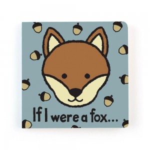 Livres Jellycat If I Were A Fox Board,15cm x 15cm x 2cm Orange | 46753-MLUP