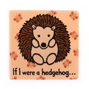 Livres Jellycat If I Were A Hedgehog,15cm x 15cm x 2cm Marron | 34650-UYLN