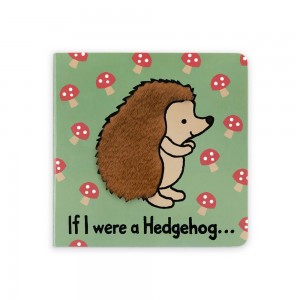 Livres Jellycat If I Were A Hedgehog Board,15cm x 15cm x 2cm Marron | 46739-YKFE