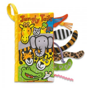 Livres Jellycat Jungly Tails Activity,22cm x 13cm x 5cm Jaune | 94867-MXEP