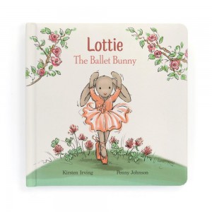 Livres Jellycat Lottie The Ballet Bunny,19cm x 19cm x 2cm Rose | 01579-BUSX